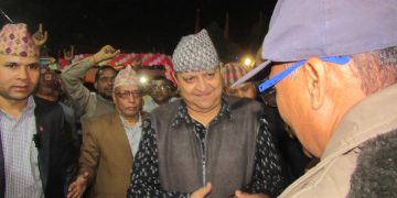 पूर्वराजा ज्ञानेन्द्र जनकपुरधाममा