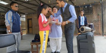 साम्तेनकी निर्झरा राईले जितिन् अन्तराष्ट्रिय पदक