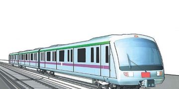 असोजबाट जनकपुरमा रेल गुड्ने
