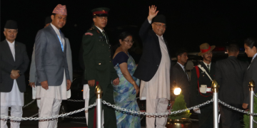 प्रधानमन्त्री ओली सिङ्गापुर प्रस्थान