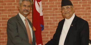 प्रधानमन्त्री ओली र भारतीय विदेशमन्त्रीबीच भेटवार्ता