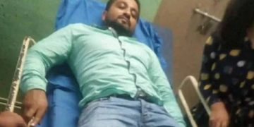 प्रहरीको लाठी लागेर विद्यार्थी नेता महर सहित ३ घाइते