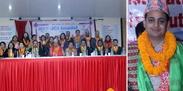 जेसीआई इमाडोलको अध्यक्षमा पत्रकार सोनितराज ढुंगेल निर्वाचित