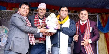 ‘जुगल सरस्वती सम्मान’द्वारा गजुरेल सम्मानित (भिडियो)