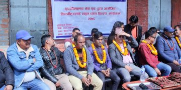 बूढानीलकण्ठ नेवा पुचःद्धारा जनउद्धारका ३५० विद्यार्थीलाई निःशुल्क ब्याग वितरण (फोटोफिचर)