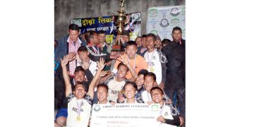 नेपालयलाई लिबर्टी कपको उपाधी