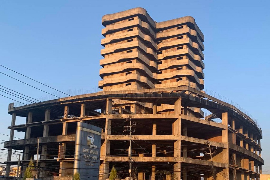 राधेराधेको १७ तले भवनमा अब खाद्यान्न भण्डार गरिने