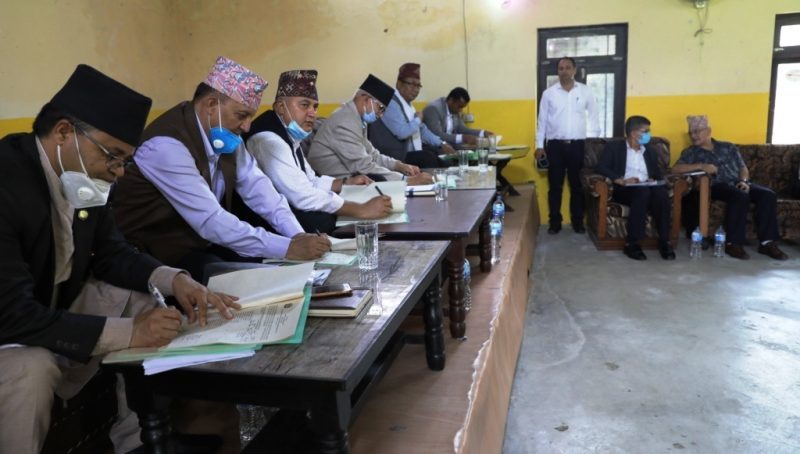 बागमती प्रदेशका मुख्यमन्त्री र मन्त्रीहरु बीच कार्यसम्पादन सम्झौता
