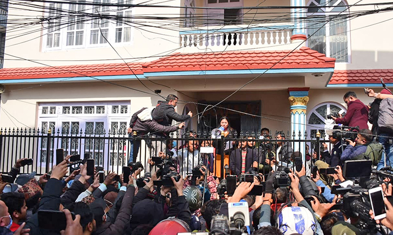 राजनीतिक आलोचनालाई राज्यविरुद्धको कसुर देख्नु गम्भीर दृष्टिभ्रम, पूर्वाग्रह र स्वेच्छाचारिता: प्रचण्ड–माधव समूह