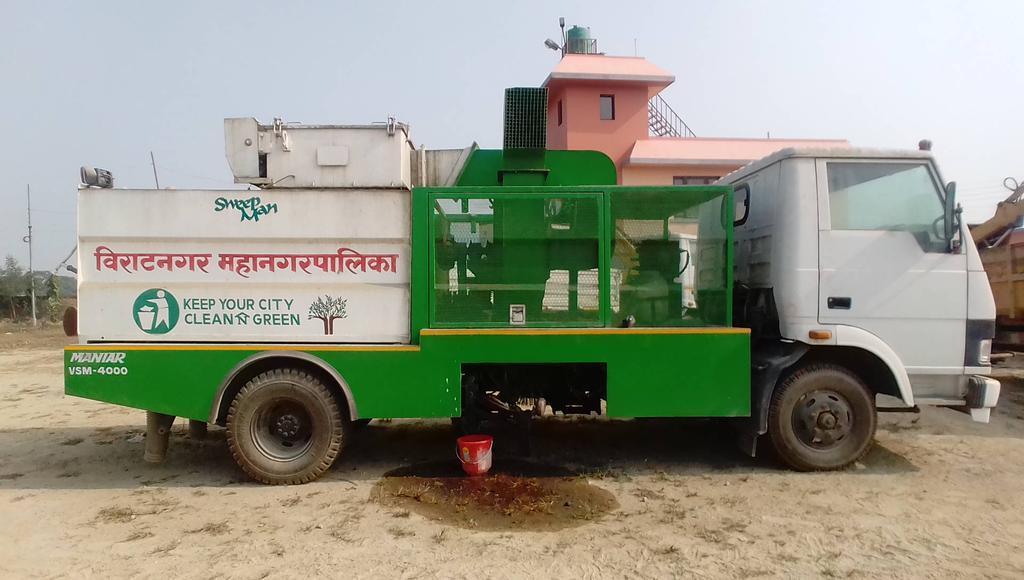 सञ्चालनमा आएन विराटनगर महानगरपालिकाको ब्रुमर