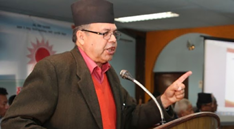 एमालेसँग सहमति गर्दा मुलुकमा शान्ति हुने दिवास्वप्न कांग्रेसले नदेखोस : झलनाथ