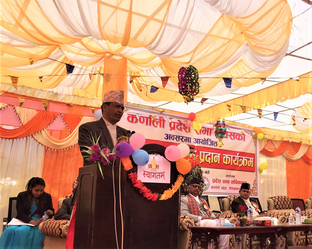 जनताको अपेक्षा अनुसार काम गर्न केही कमजोरी भएको छः मुख्यमन्त्री शाही