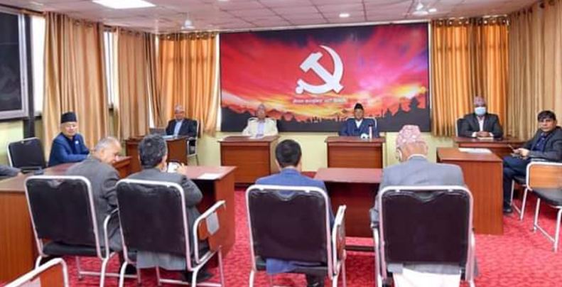 ओलीसँगको बैठकमा नेपाल पक्षले भन्यो- २८ गतेको निर्णय मान्दैनौं