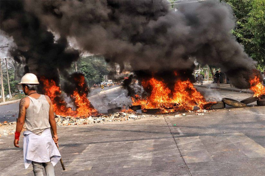 म्यानमारमा एकैदिन ३८ प्रदर्शनकारी मारिए