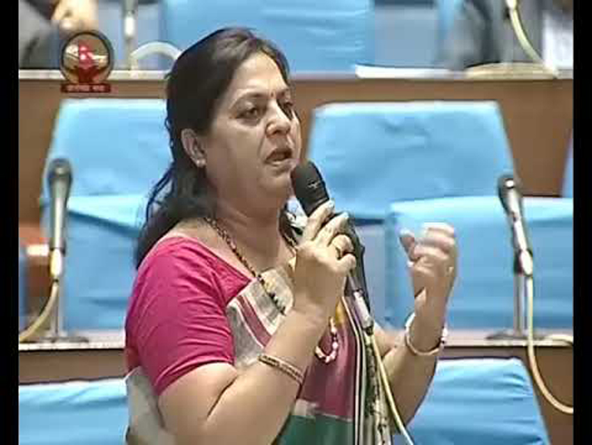 विभूषणमा नयाँ नक्सा किन छुट्यो ? प्रधानमन्त्रीको जवाफ चाहियो : पुष्पा भुसाल