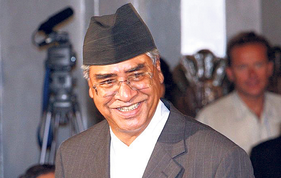 प्रधानमन्त्री नियुक्तिका लागि दाबी पेश गर्ने देउवाको तयारी