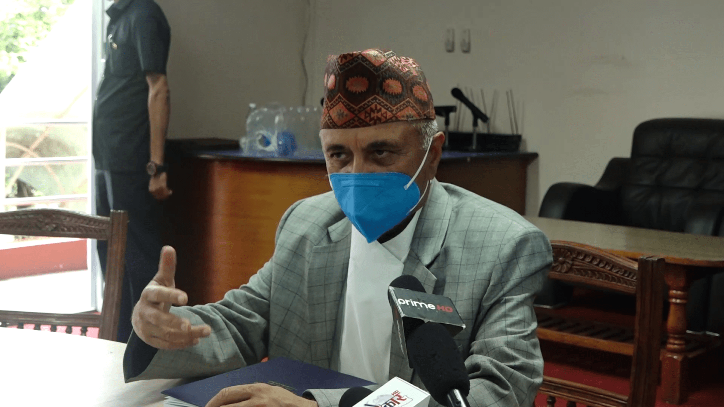 विपद् व्यवस्थापनबारे प्रदेशका मन्त्रीसँग गृहमन्त्रीले गरे छलफल