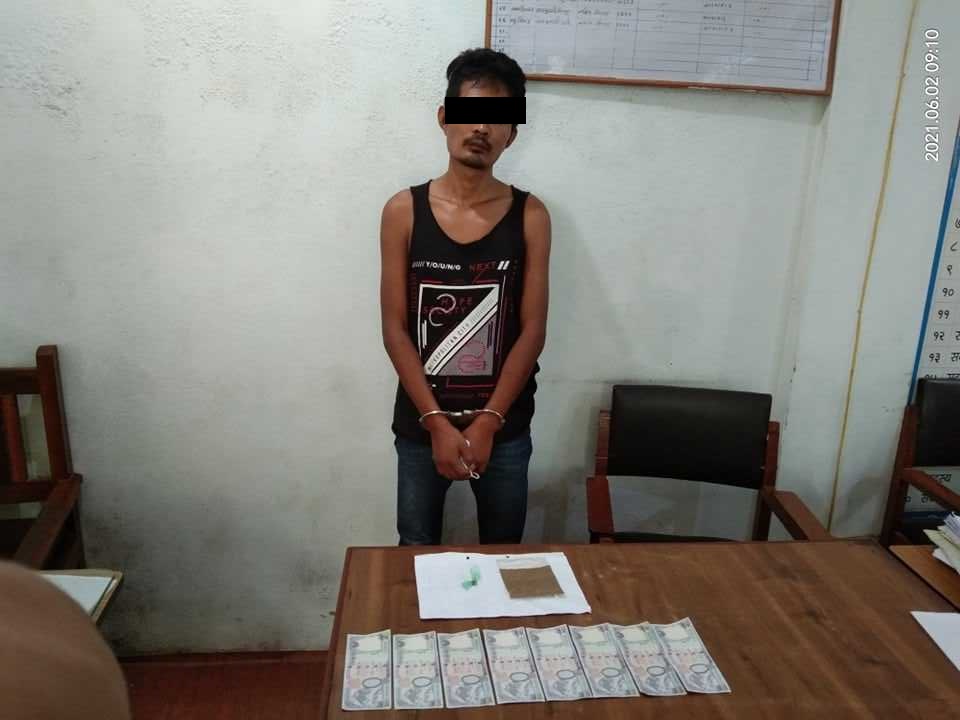नक्कली नोट र लागुऔषधसहित एक व्यक्ति पक्राउ