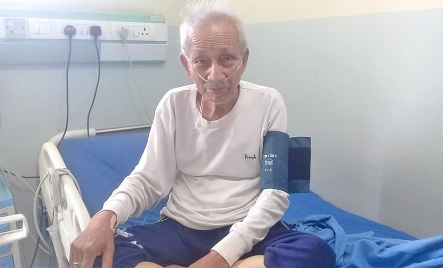सत्‍यमोहन जोशीको स्वास्थ्यमा सुधार भएपछि अस्पतालबाट डिस्चार्ज
