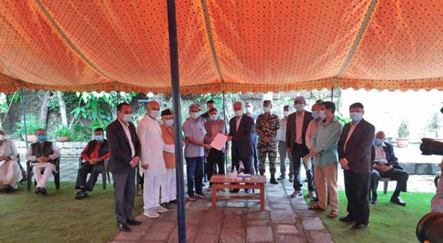 कांग्रेस क्रियाशील सदस्यता छानबिन समितिले प्रतिवेदन बुझायो