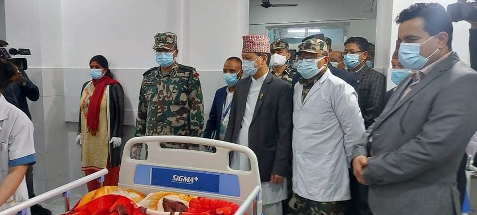सैनिक अस्पतालमा काठमाडौँ महानगरबासीका लागि नि:शुल्क डायलाइसिस शुरू