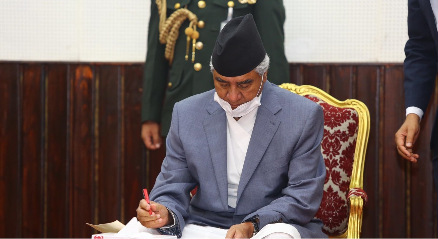 पहिलो प्राथमिकता खोप, दोस्रो प्राथमिकता खोप, तेस्रो प्राथमिकता खोप : देउवा