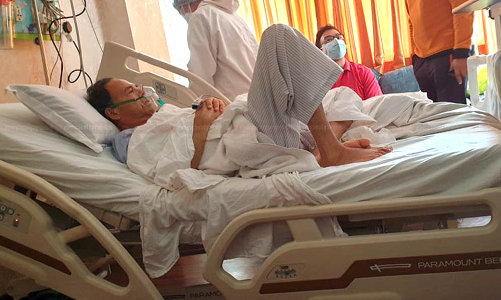 पूर्वप्रधानमन्त्री झलनाथ खनालको सम्पूर्ण उपचार खर्च सरकारले व्यहोर्ने