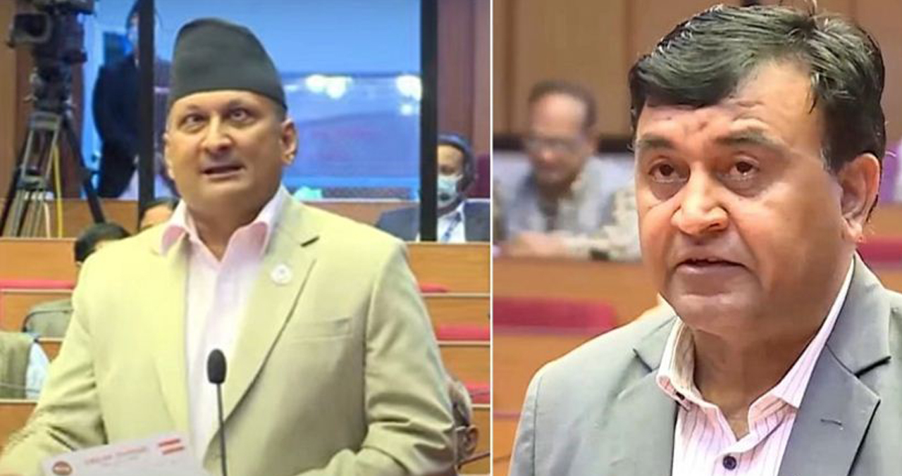खिमलाललाई रमेशजंगको काउण्टर : ओली भ्रष्टाचारीको राजनेता हुन