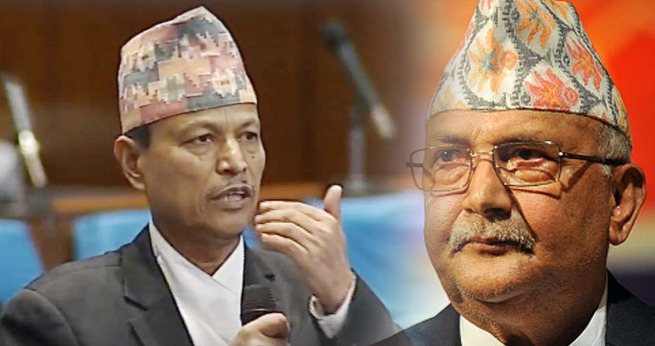 ओलीको सर्वसम्मत एमाले नेतृत्व हत्याउने खेलोमा लाग्यो पूर्णविराम, रावलले गरे अध्यक्षमा लड्ने घोषणा 