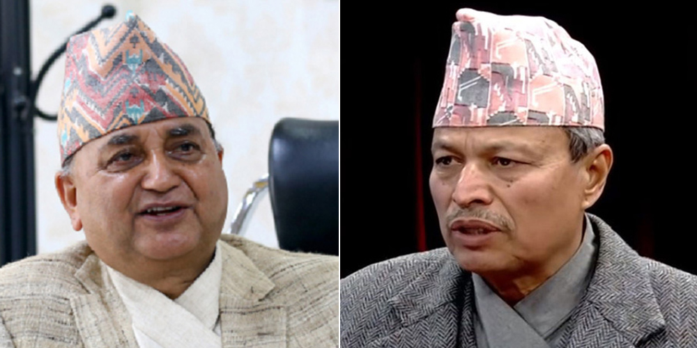 भीम रावल र ईश्वर पोखरेलकाे भेटले एमालेमा तरङ्ग