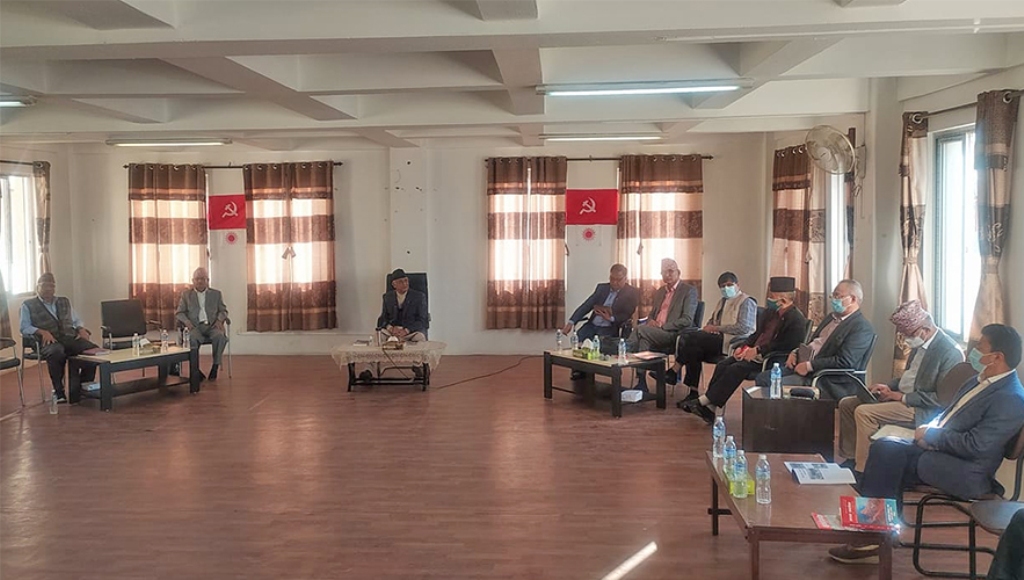 सकियो एमाले स्थायी कमिटी बैठक, प्रचण्डलाई तनाव हुनेगरी भयो यस्तो निर्णय