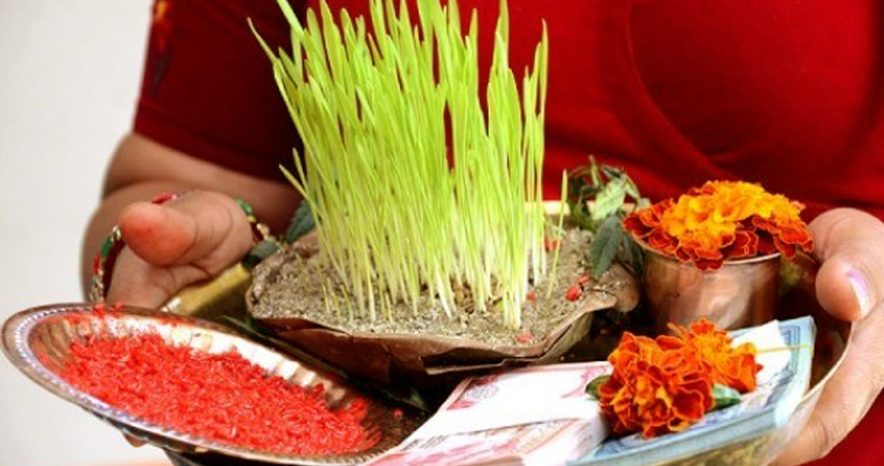 महान चाड बडादशैं तपाई हाम्रो घरमा, आज जमरा राख्ने दिन