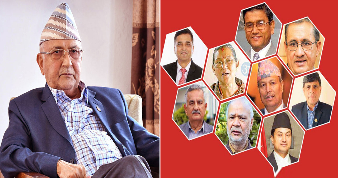 एमाले तेस्रो धार ओलीको पाउमा लम्पसार, नेताहरूको असन्तुष्टि कुहिरोको काग बनेर हरायो !