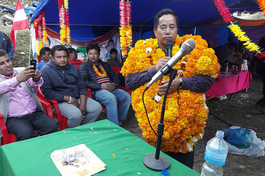 रामेछाप कांग्रेसको सभापतिमा कान्छाराम तामाङ निर्वाचित