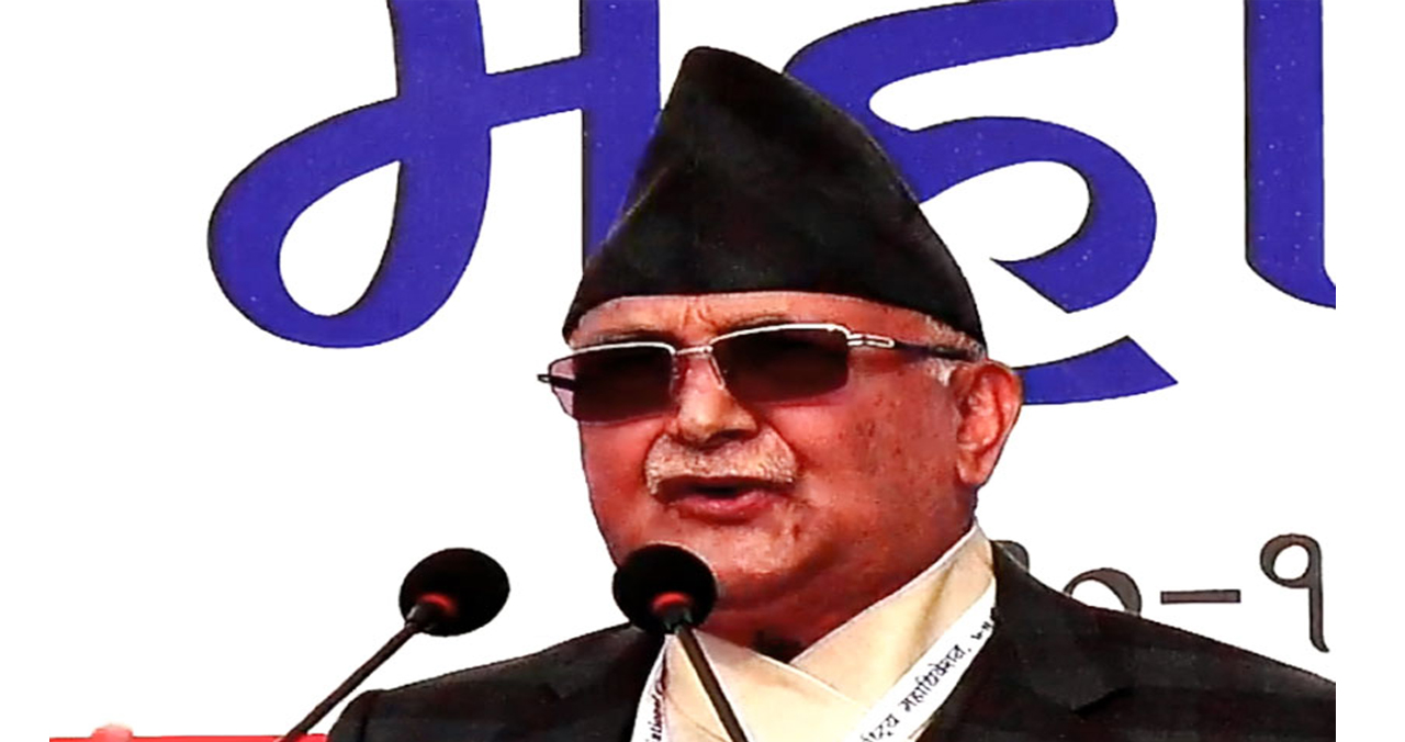 एमाले बनाउन हैन, देश बनाउन हामीलाई बहुमत दिनुहोस् : ओली