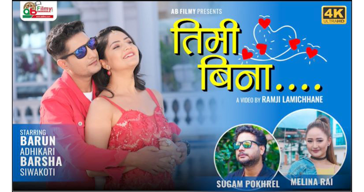 सुगम पोखरेलको नयाँ गीत ‘तिमि बिना’ सार्वजनिक (भिडिओ)