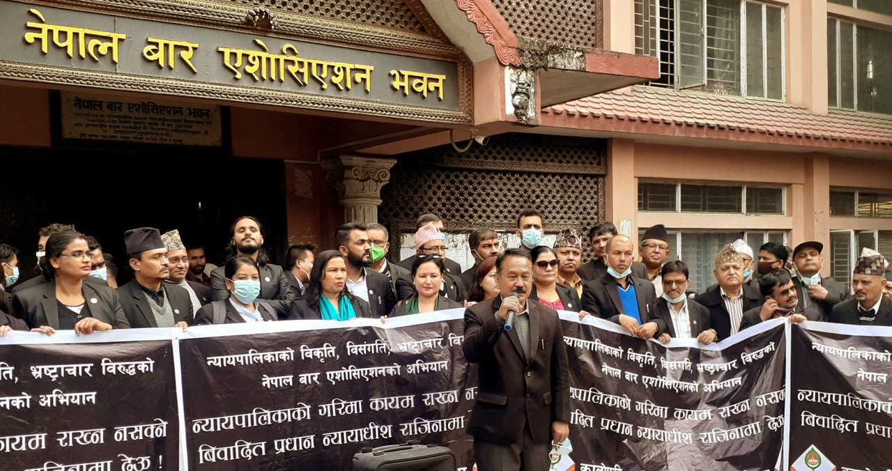 कानुनव्यवसायीले आज बन्दीप्रत्यक्षीकरण बाहेकका मुद्दामा बहस नगर्ने