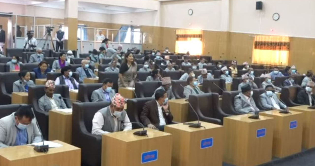 बन्द भएकोले आज प्रदेश १ को बैठक नगर्न एमालेको माग