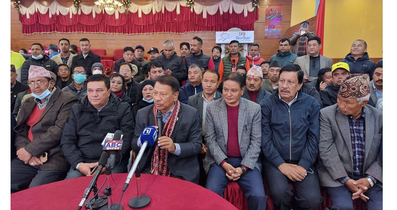 ‘सभापति बन्न’ प्रकाशमानले सुरु गरे एलम्बर पार्टी प्यालेसमा सम्पर्क कार्यालय