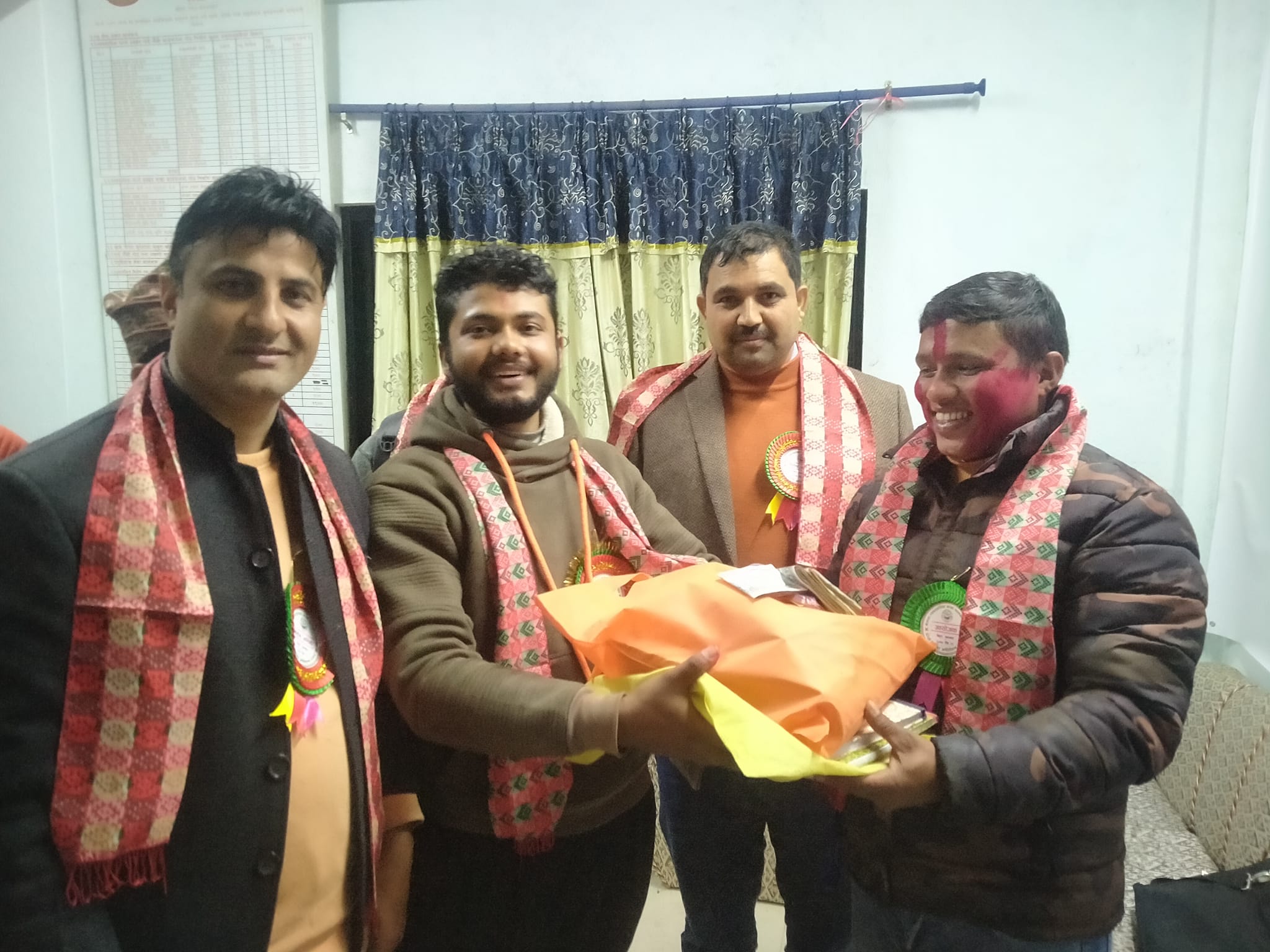 बाख्रा पालक महासंघ नुवाकोट जिल्ला अध्यक्षमा सन्तोष थापा विजयी