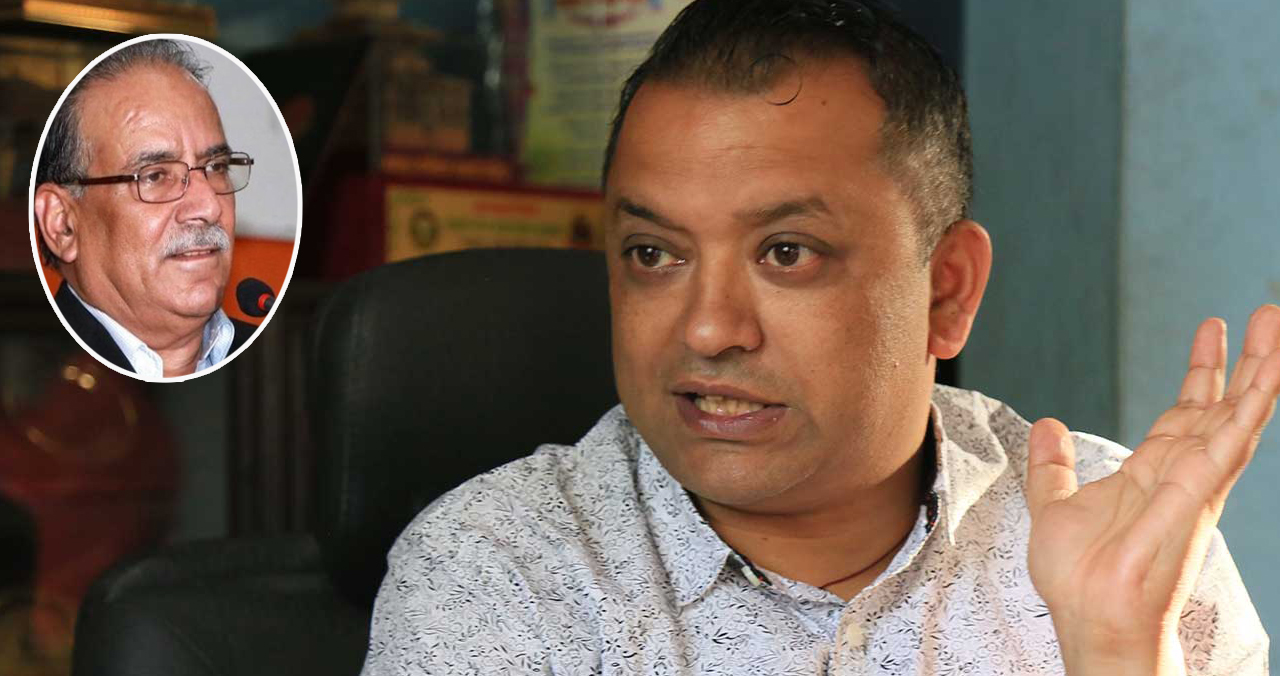 हामी बालुवाटारमा एउटा र खुमलटारमा अर्को कुरा गर्दैनौँ : गगनको प्रचण्डप्रति कटाक्ष