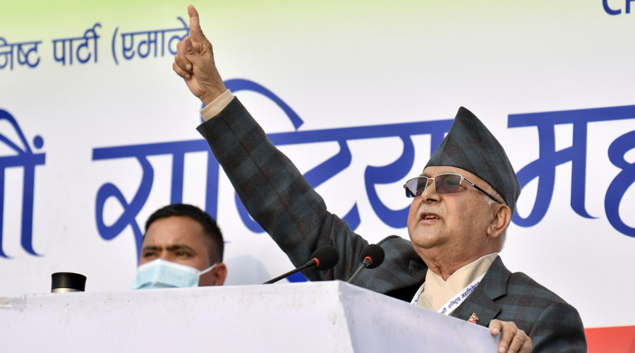 धाँधली हुनसक्छ, बाकस एकछिन पनि आँखाबाट ओझेलमा पर्न दिन हुँदैन : ओली
