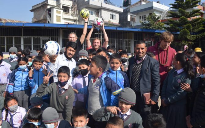 Football Training in Zone Academy by Antholt Football School of Denmark