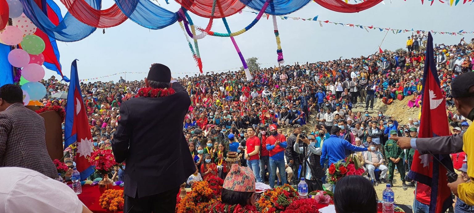 रोल्पा फेरि प्रतिगमनविरुद्ध लाल किल्ला बन्नेछ: प्रचण्ड
