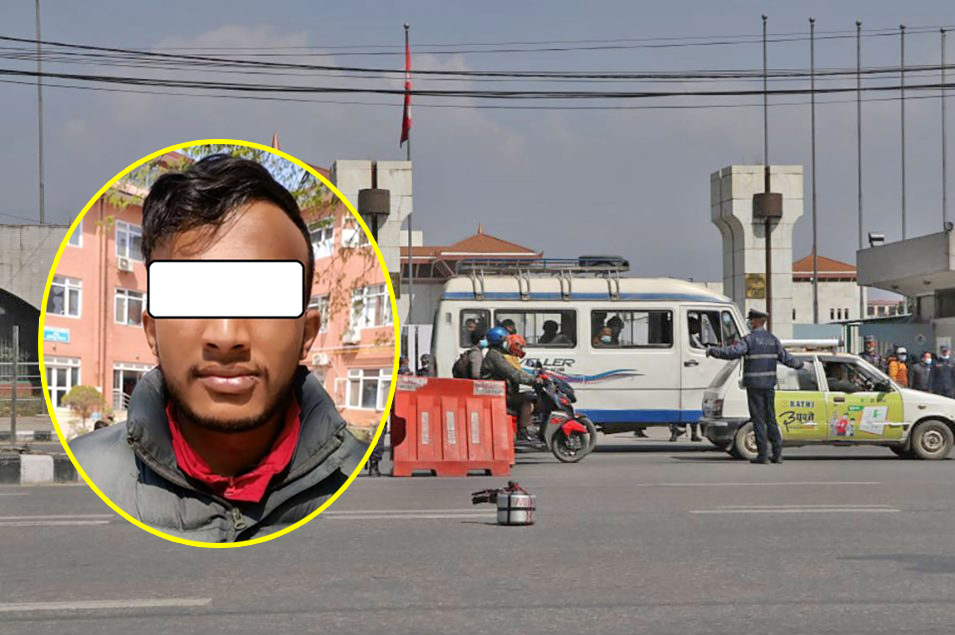 यी हुन् संसद भवन अगाडि बम राख्ने युवा