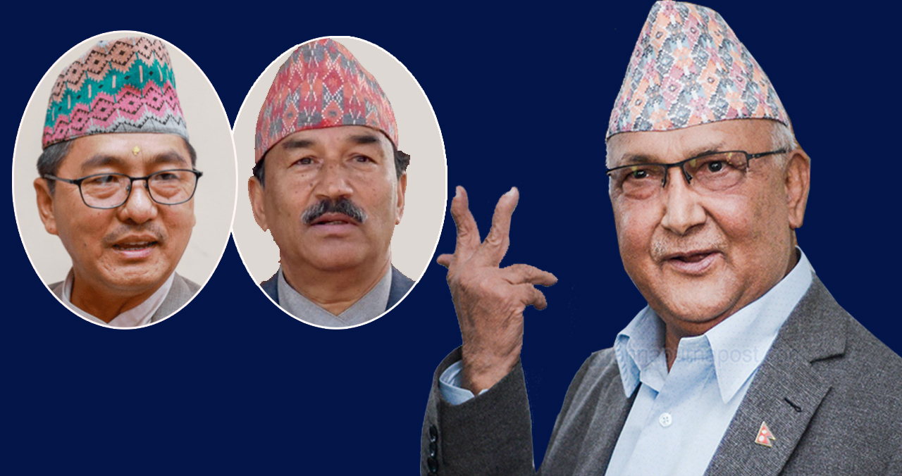 राप्रपाको दुवै समूह सँग केपी ओलीको वार्ता, लिङदेन र थापा सँग चुनावी तालमेल गर्ने रणनीति !