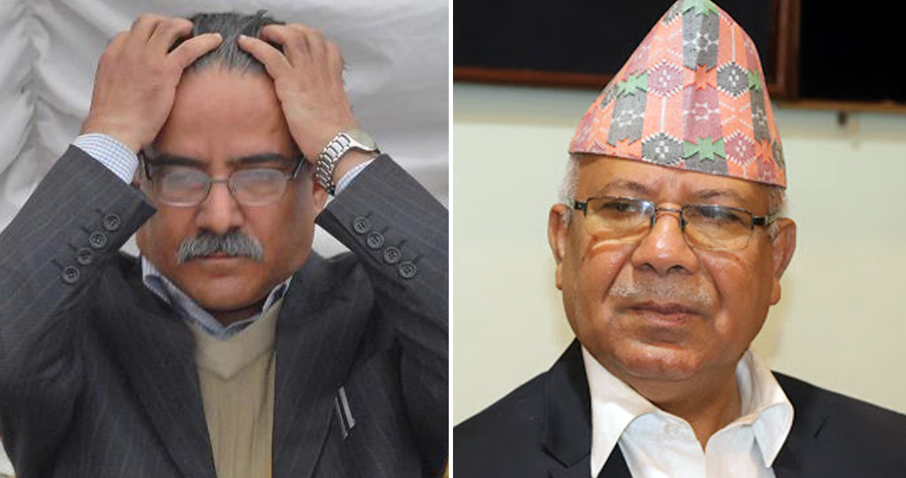 प्रचण्ड र माधव नेपालबीच अकस्मात खटपट, गठबन्धनको भविष्यमाथि नै संकट !