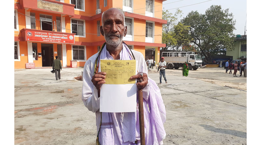 ७९ वर्षीयले दिए मेयरमा उम्मेदवारी !