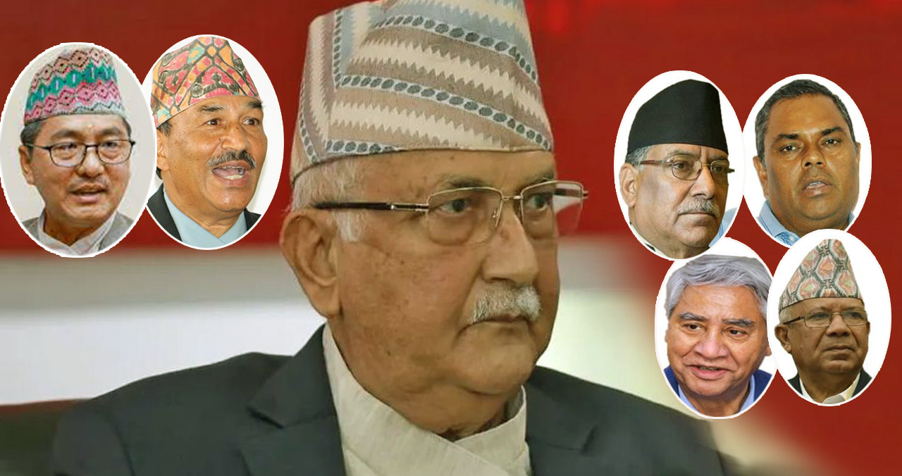 ओली रणनीति : दुई राप्रपा सँग तालमेल गर्ने र पाँच गठबन्धनलाई  धुलो चटाउने !