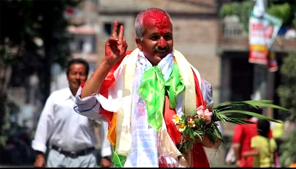 काठमाडौँमा लौरो चुनाव चिन्हका उम्मेदवारले मारे बाजी
